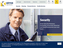 Tablet Screenshot of koetter.de